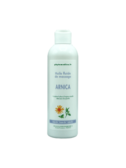 Huile fluide arnica Phytomédica - huile de massage arnica